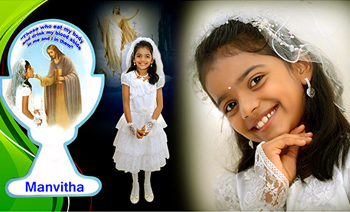 Manvitha Holy Communion 